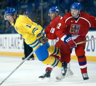 Daniel Alfredsson, Sverige och Richard Smehlik, Tjeckien