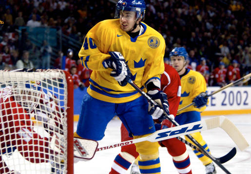 Henrik Zetterberg, Sverige och Domenik Hasek, målvakt