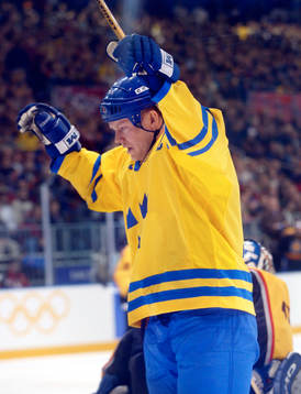 OS,Ishockey, Mats Sundin, jubel