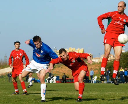 Fotboll, Träningsläger, La Manga Cup, Halmstad -