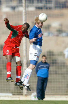 Petter Hansson, Halmstad och Obiorah James, Moskva