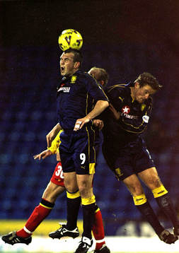 Neil Shipperley och Neal Ardley, Wimbledon och Wayne Brown,