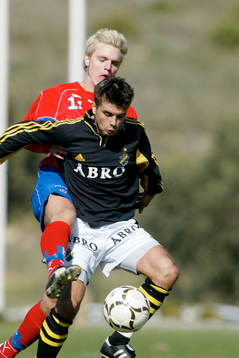 Fotboll La Manga, Helsingborgs IF - AIK . Andreas Dahl