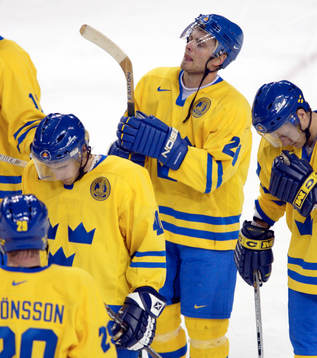 OS, Ishockey, herrar, kvartsfinal, Sverige - Vitryssland