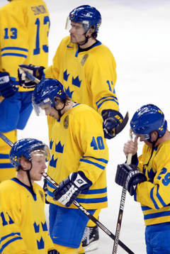 OS, Ishockey, herrar, kvartsfinal, Sverige - Vitryssland