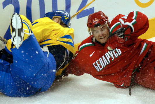 OS, Ishockey, herrar, kvartsfinal, Sverige - Vitryssland