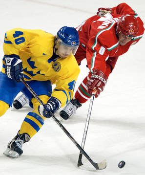 Henrik Zetterberg och Igor Matushkin