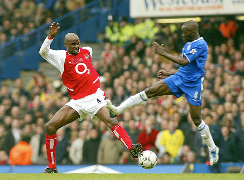 Claude Makalele, Chelsea och Patrick Vieira, Arsenal