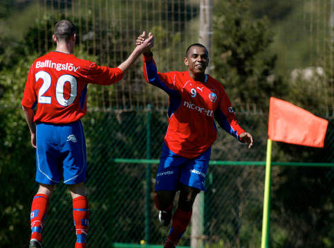 Fotboll La Manga,Helsingborgs IF - Stabaek . Alvaro Santos