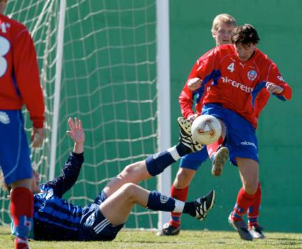 Fotboll La Manga,Helsingborgs IF - Stabaek . HIF fick