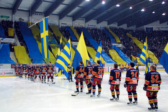 SSK 100år. Svenska nationalsången