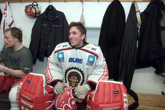 Henrik Lundqvist, målvakt Frölunda