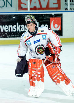 Henrik Lundqvist, målvakt Frölunda