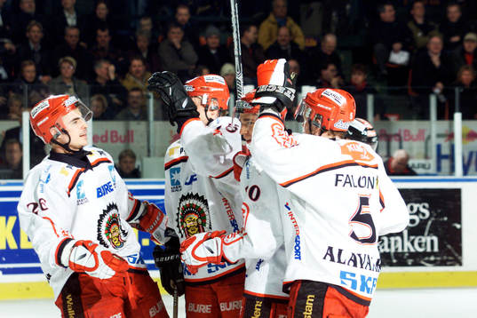 Peter Ström, Frölunda. Jubel