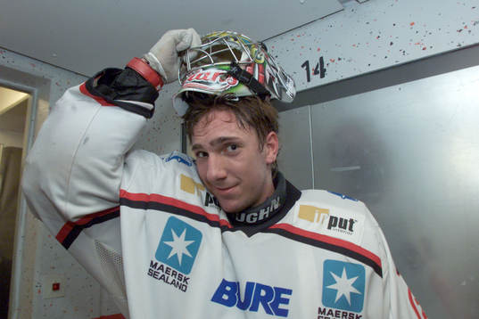 Henrik Lundqvist, målvakt Frölunda
