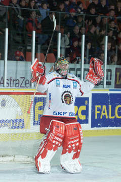 Henrik Lundqvist, målvakt Frölunda
