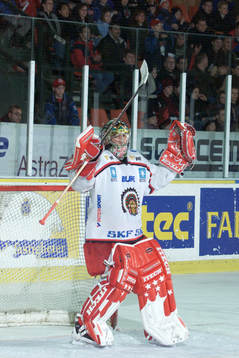 Henrik Lundqvist, målvakt Frölunda