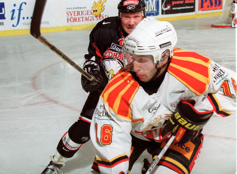 Peter Andersson, Malmö och Mike Harber, Brynäs