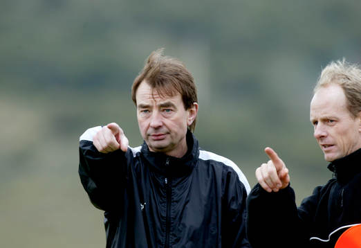 Tom Prahl, tränare,  Anders Palmér, Malmö FF