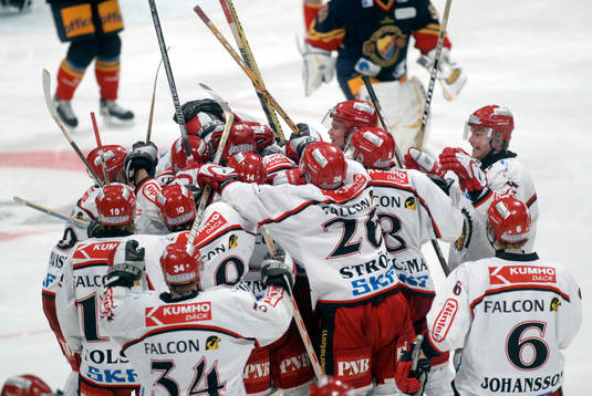 Frölunda, jubel