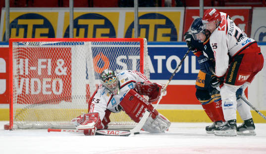 Henrik Lundqvist och Pasi Sormunen, Frölunda