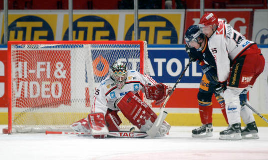 Henrik Lundqvist och Pasi Sormunen, Frölunda