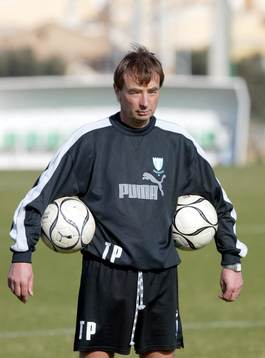 Fotboll, Allsvenskan,  Tom Prahl, tränare Malmö FF