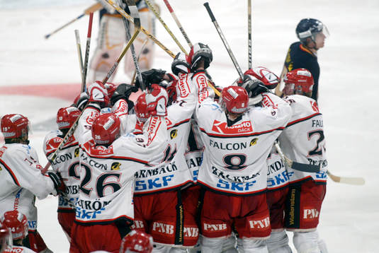 Frölunda, jubel