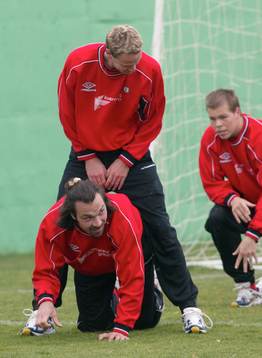 Dejan Pavlovic och Lasse Strand