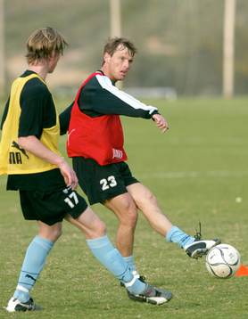 Markus Rosenberg och Brian Steen-Nielsen, Malmö