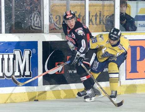 Mika Hannula, Malmö och Jouni Loponen, HV 71