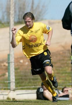 Raufoss - Elfsborg: Jonas Lundén jubel