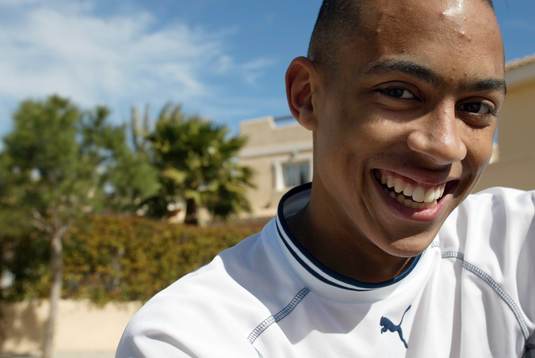 Billy Berntsson, ung lovande lärling i Malmö FF