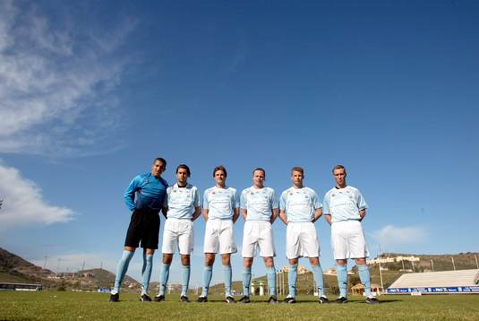 Driss el Asmar, Ivan Milosevic, Jeppe Vestergaard, Andreas