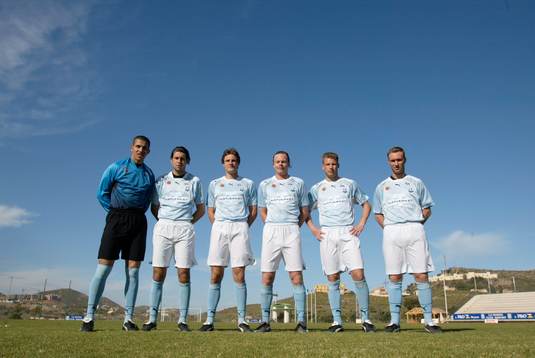 Driss el Asmar, Ivan Milosevic, Jeppe Vestergaard, Andreas