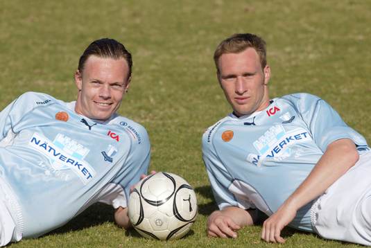 Andreas Yngvesson och Niklas Skoog, Malmö FF:s anfallsduo