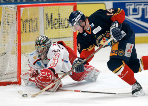 Henrik Lundqvist, Frölunda och David Longstaff, Djurgården