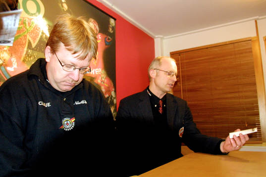 Jim Britén och Ulf Taavola