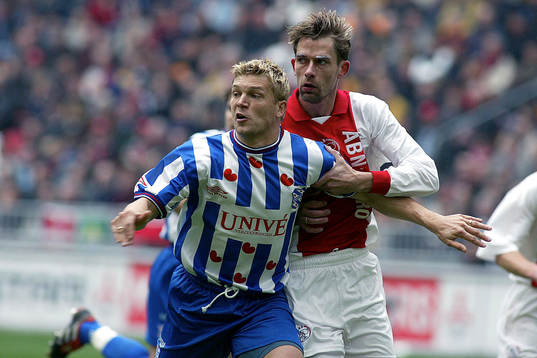 André Bergdölmo, Ajax och Marcus Allbäck, Heerenveen