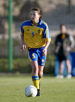 Fotboll, flick, Sverige, F19, Nera Smajic, Sverige