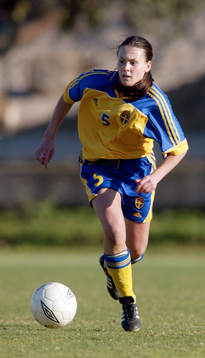 Fotboll, flick, Sverige, F19, Nera Smajic, Sverige