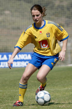 Fotboll, flick, Sverige, F19, Anna Hedström, Sverige