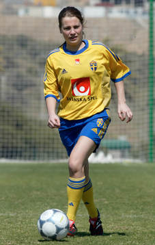 Fotboll, flick, Sverige, F19, Anna Hedström, Sverige