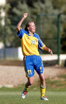Josefin Öqvist jubel