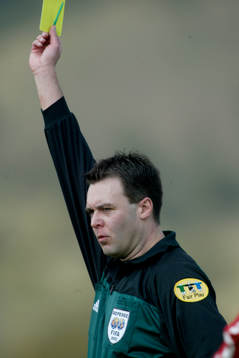 Fotboll La Manga Martin Ingvarsson, domare