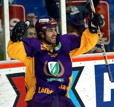 Mattias Johansson, Färjestad jublar