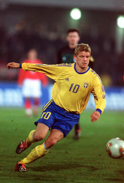 fotboll, Marcus Allbäck, Sverige