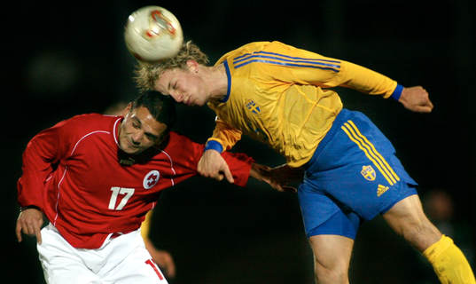 Sverige - Schweiz:: Erik Edman, Sverige och Massimo