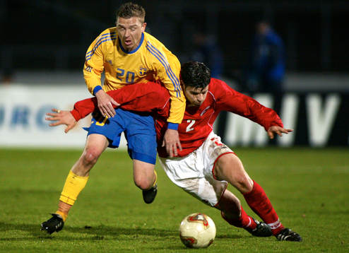 Sverige - Schweiz: Fredrik Söderström, Sverige och Bernt