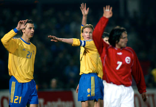 Sverige - Schweiz: Zlatan Ibrahimovic, Sverige